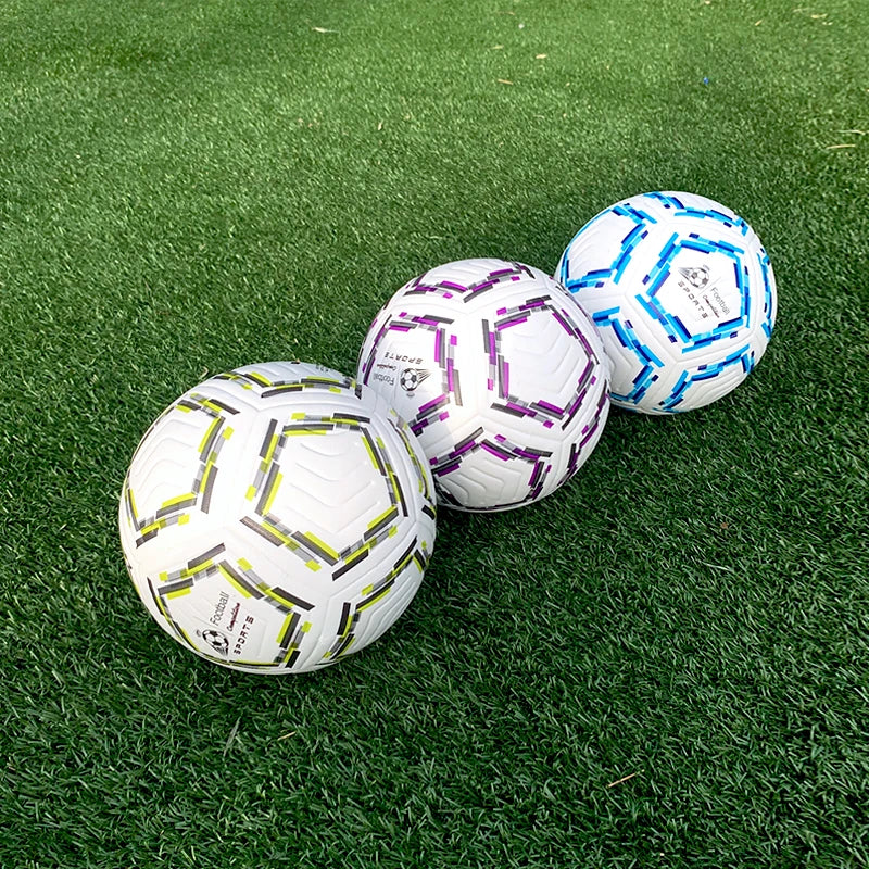 Football Professional Match Size 5 Outdoor Sports Training Soccer Ball Men and Women Seamless Thermal Bonded Technology Futebol