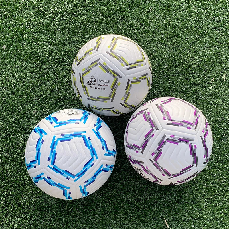 Football Professional Match Size 5 Outdoor Sports Training Soccer Ball Men and Women Seamless Thermal Bonded Technology Futebol